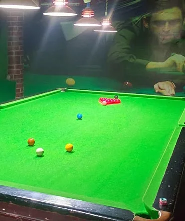 Snooker table at Hotel City Heart